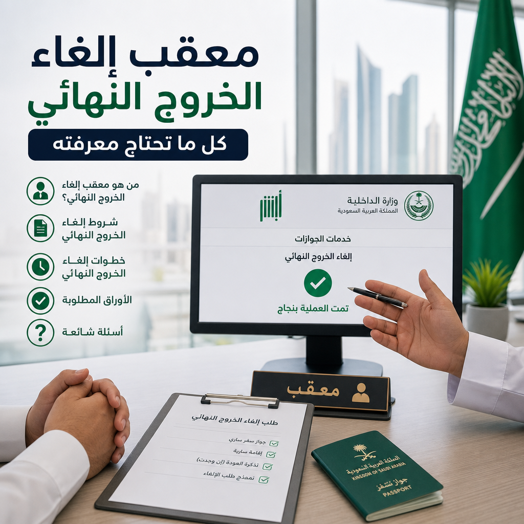 معقب إلغاء الخروج النهائي