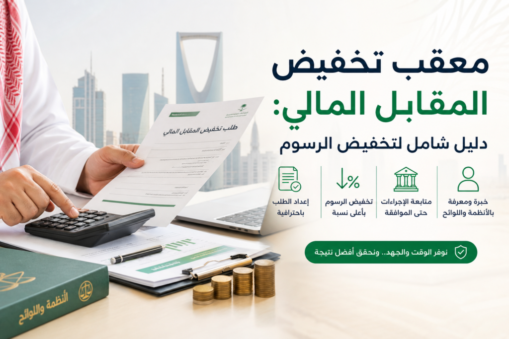Additional Illustration of معقب تخفيض المقابل المالي: دليل شامل لتخفيض الرسوم