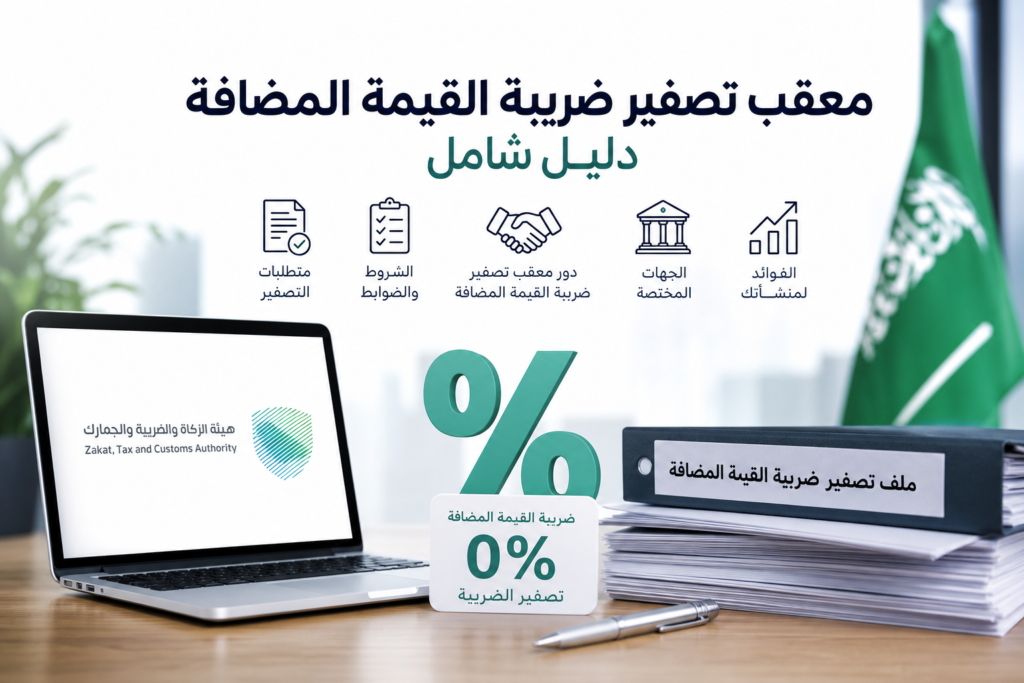 تصفير ضريبة القيمة المضافة illustration