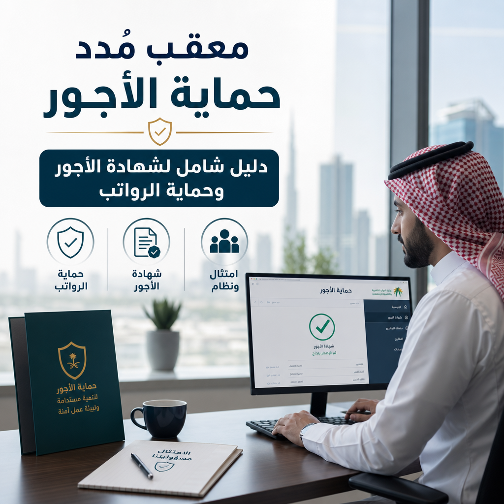 دليل لحماية الأجور وشهادة الأجور مع معقب لحماية الحقوق في (Incomplete: max_ou