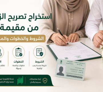استخراج تصريح الزواج من مقيمة استخراج تصريح الزواج من مقيمة الشروط والخطوات والمدة