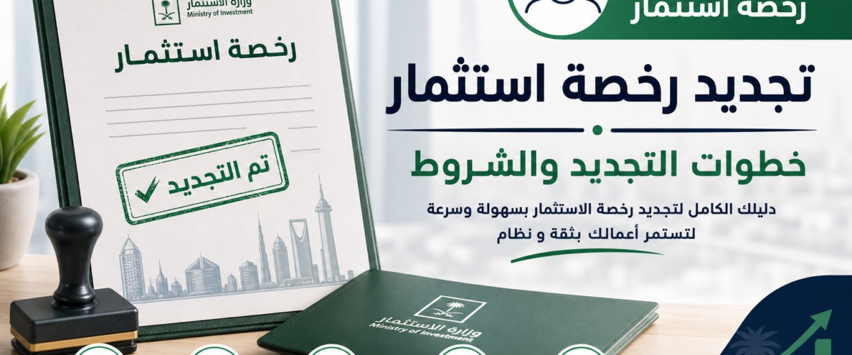 Illustration of معقب تجديد رخصة استثمار: خطوات التجديد والشروط
