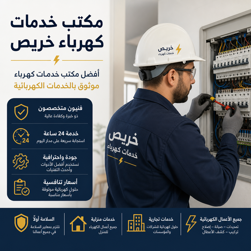 مكتب خدمات كهرباء خريص